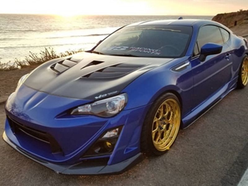 20132020 Scion FRS 2dr VRS Style Carbon Fiber Hood